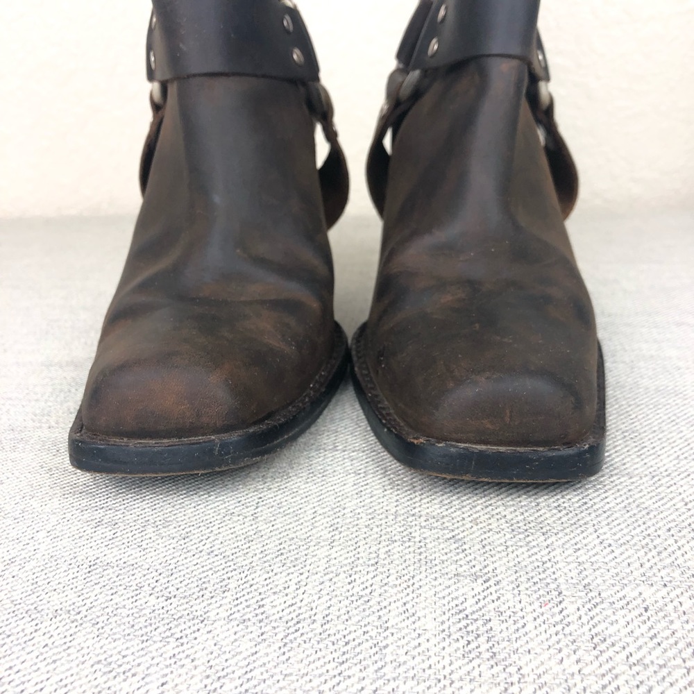 Michael Kors Western Leather Boots sz 9 - Picture 5 of 8